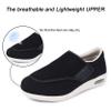 Elitechoice Diabetic Shoes for Women, Women's Wide Width Elderly Shoes, Adjustable Closure Lightweight Breathable, Swollen Feet Walking Edema Sneakers view 2