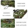 Camouflage Netting, Sunscreen Camo Net, Sunshade Net Cover for Military Hunting Shooting, 4x8/5x6/9x10m Large Camouflage Net,9x12m(29.5 * 39.4ft) view 2