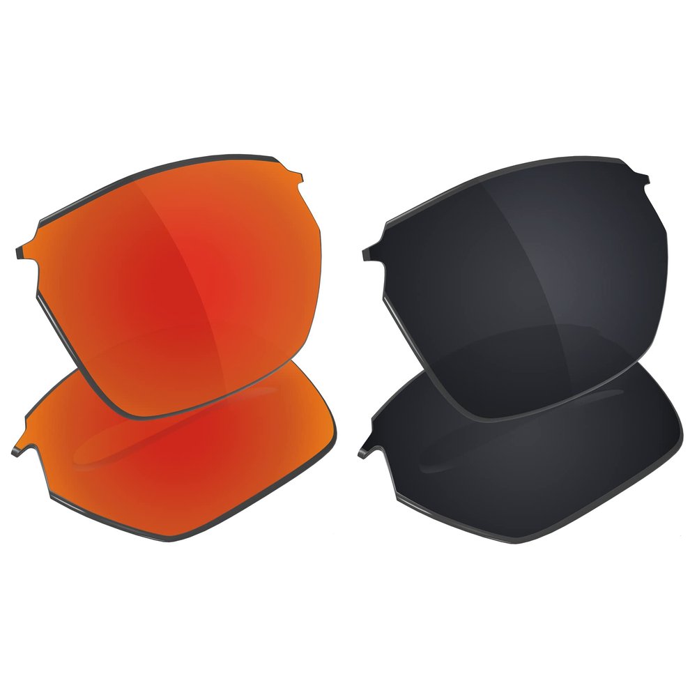 Galvanic Replacement Lenses for Native Vigor AF Sunglasses - Ruby + Black Polarized - Combo Pack