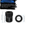 corki Cycles Repair Locking Tool Bicycle Rear Hub Locking Ring Nut Removal Installation Tool for DT Swiss Star Ratchet 240S 240 340 350 440 540 view 4