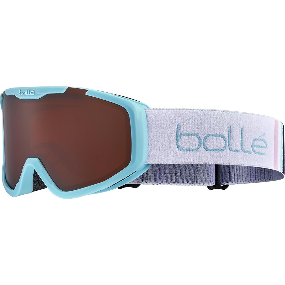 Boll - ROCKET, Blue & White Matte, Rosy Bronze, Small, Goggles, Feminine, Children
