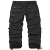 TRGPSG Women's Cargo Pants Relaxed Fit Camo Pants Fashion Y2K Pants Parachute Techwear Work Pants with Multi Pocket 2039 Black 10 view 2