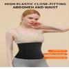 Waist Trainer for Women Beauty Waist Lower Belly Fat Waist Wrap Bandage Waist Trimmer Belt Belly Body Shaper Waist Trimmer (Black -13.12 ft) view 4