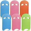 6 Pcs Swimming Kickboard Training Kickboard, EVA Foam Swim Board U Design Colorful Water Pool Board with Integrated Hole Handle for Kids Adults Beginner Pool Beach Exercise Accessories Aid Equipment view 1
