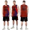 Custom Basketball Jersey for Men Basketball Uniform Youth Kids with Name,Numer,Logo, Personalized Team Jerseys Sportwear view 2