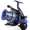 Sougayilang Spinning Reels 10000 Series Surf Fishing Reels, Ultra Smooth Powerful with CNC Aluminum Spool, Inshore & Offshore Saltwater Fishing (Blue- SFL10000) view 1