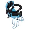 Rear Mounted Child Bike Seat Replacement Kids Bicycle Rear Seat Chair with Guardrail, Baby Child Kids Bicycle Bike Carrier MTB Road Bike Safety Bicycle Seat Bike Rear Kids Saddle with Foot Pedal view 1