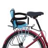 Rear Mounted Child Bike Seat Replacement Kids Bicycle Rear Seat Chair with Guardrail, Baby Child Kids Bicycle Bike Carrier MTB Road Bike Safety Bicycle Seat Bike Rear Kids Saddle with Foot Pedal view 2