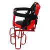 Rear Mounted Child Bike Seat Replacement Kids Bicycle Rear Seat Chair with Guardrail, Baby Child Kids Bicycle Bike Carrier MTB Road Bike Safety Bicycle Seat Bike Rear Kids Saddle with Foot Pedal view 3