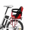 Rear Mounted Child Bike Seat Replacement Kids Bicycle Rear Seat Chair with Guardrail, Baby Child Kids Bicycle Bike Carrier MTB Road Bike Safety Bicycle Seat Bike Rear Kids Saddle with Foot Pedal view 4