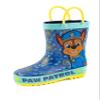 Paw Patrol Chase Boys Blue Storm Boots with Handles | Vibrant blue and yellow Design view 1