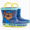 Paw Patrol Chase Boys Blue Storm Boots with Handles | Vibrant blue and yellow Design view 3