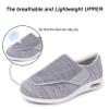 Elitechoice Diabetic Shoes for Women, Women's Wide Width Elderly Shoes, Adjustable Closure Lightweight Breathable, Swollen Feet Walking Edema Sneakers view 2