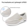 Elitechoice Diabetic Shoes for Women, Women's Wide Width Elderly Shoes, Adjustable Closure Lightweight Breathable, Swollen Feet Walking Edema Sneakers view 2
