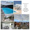 Jolan Camouflage Netting for Pergola,White Reinforced Camo Netting 2m 3m 4m 5m 6m 7m 8m 9m,Shade Net,Camouflage Net Military,Camping,Hunting,Decoration,Sunscreen,Car Cover,White-2x2.5m(6.6 * 8.2ft) view 3