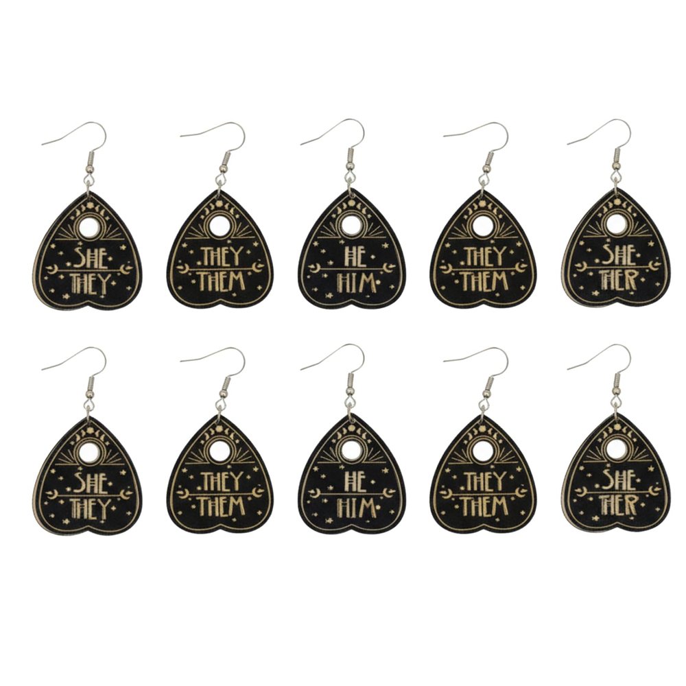 5 pairs of Love Heart Shape Acrylic Drop Earrings for Women - Romantic Dangle Jewelry, Valentine's Day Gift, Party Accessories, Elegant Decorative Earrings