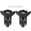 2pcs A65 Suitcase Mute Wheel,Replacement Luggage Wheels, Durable Suitcase Wheels Swivel, Suitcase Wheel with Screw, Universal Luggage Replacement Outdoor Supplies for Repair Replacement(S), Lugg view 1