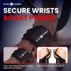 Weightlifting Wrist Wraps (IPF Graded) 18" Professional Quality Wrist Support with Heavy Duty Thumb Loop - Best Wrap for Powerlifting Competition, Strength Training, Bodybuilding (WRIST WRAPS) view 2