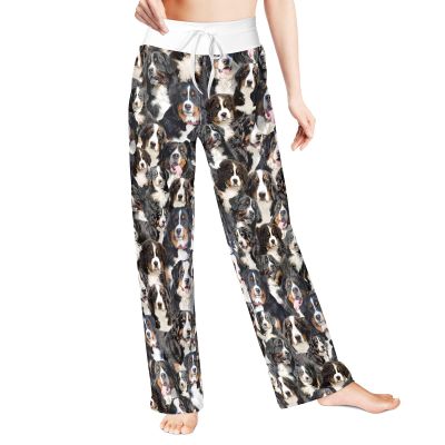 Cowcute Gift for Bernese Mountain Dog Lover, Women Sweatpants, Men Workout Joggers Pants, Pet Dogs Print Pajamas Bottoms