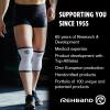 Rehband Indoor-Sports knee pads, 3mm Neoprene knee protectors for volleyball, handball & dancing, Unisex knee protector support, Colour:Black - 1 Pair, Size:X-Large view 4