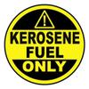 Kramer Kerosene Fuel Only Vinyl Decal Label Door Label Sticker Tank (2.5") view 1