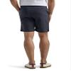 Lee Men's Extreme Motion Regular Fit Synthetic Flat Front Short Unionall Black 32 view 3