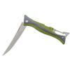 Smiths 51383 RegalRiver 4-Inch Folding Flex Fillet Knife Green Stainless Steel Locking Blade Pocket Knife Fisherman Accessory Carabiner Portable Fish Cleaning & Deboning view 1