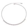 Necklace for Women Gold Silver Color Round Heart Tassel Clavicle Chain Choker Necklace Jewelry view 1