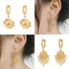 18K Gold Plated Hoop Earring Earrings for Women Snake Leopard Animal Earrings Heart Pendant Earring Jewelry view 4