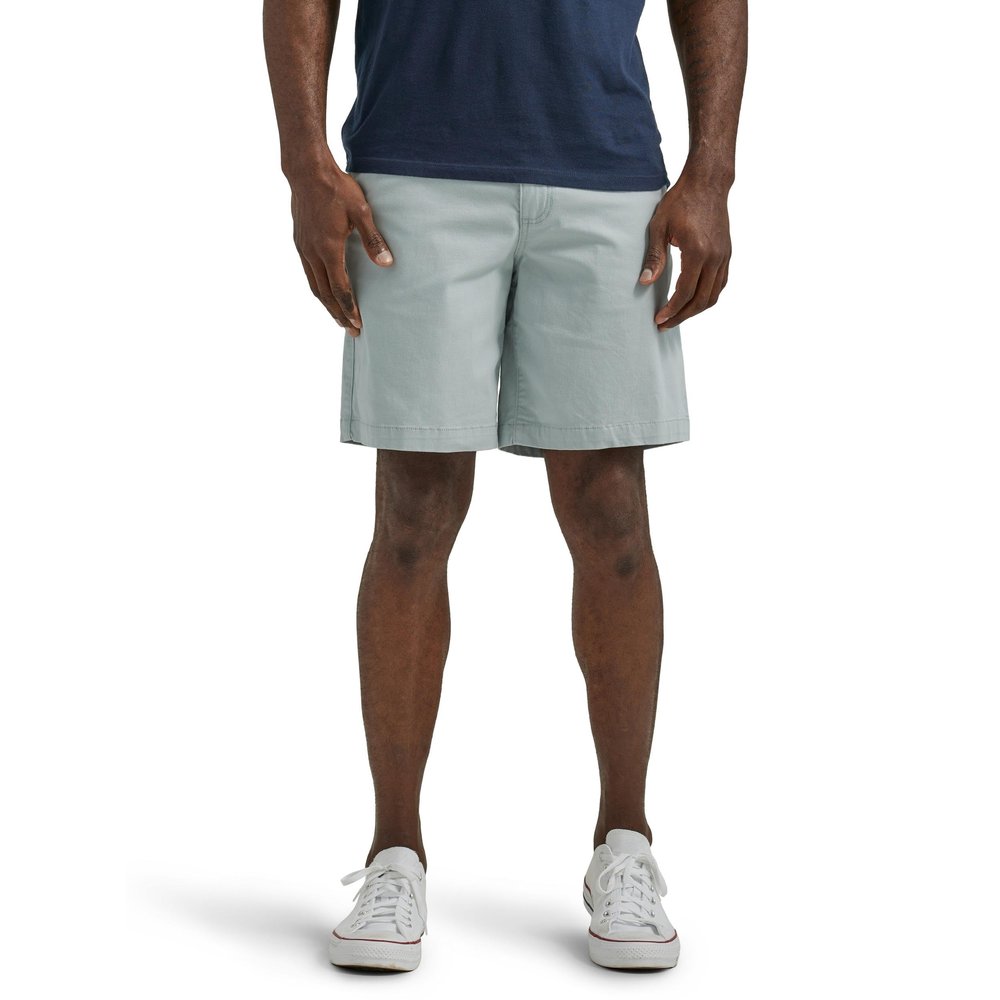 Lee Men's Regular Fit Flat Front Short Summer Haze 40