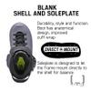 Rollerblade Blank Team Unisex Adult Fitness Inline Skate, Gray, Urban Performance Inline Skates view 3
