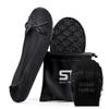 Silky Toes Foldable Flats for Women  Portable Ballet Shoes for Weddings, Parties, Events, Travel  Compact Purse Slippers (Medium, Black) view 1