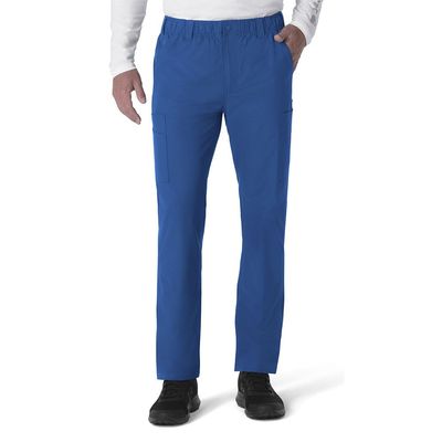 Carhartt Force Essentials Men's Straight Leg Cargo Scrub Pant - Royal, XS