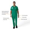 Carhartt Force Essentials Men's Straight Leg Cargo Scrub Pant - Hunter, S view 2