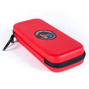 BenderGloves | Golf Glove Box, Golf Accessories, Glove Case for Left and Right Gloves (Red)