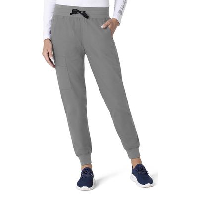 Carhartt Force Essentials Women's Modern Fit Jogger Scrub Pant - Grey, XS Petite