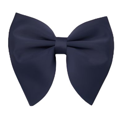 ZEYMINER Formal Bow Ties for Men, Pre-Tied Black Bow Tie for Tuxedo Suit - Oversize Wedding Bowties, Elegant Tuxedo Bow Tie, Classic Black Bow for Formal Occasions, Classic Pre-Tied Solid Bowtie