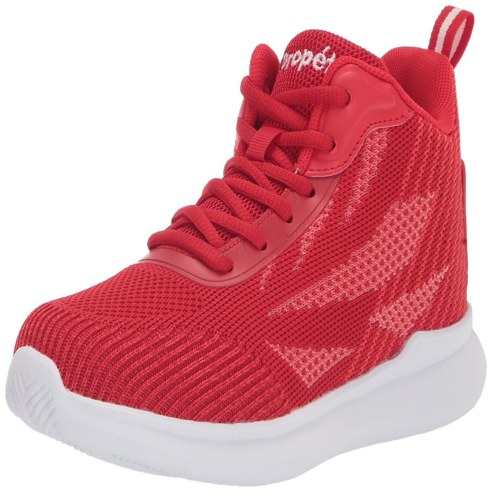 Propt Women's TravelBound Hi Sneakers, Red, 12 X-Wide US