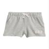 GAP Baby-Girls Logo Short Light Heather Grey 4YRS view 1