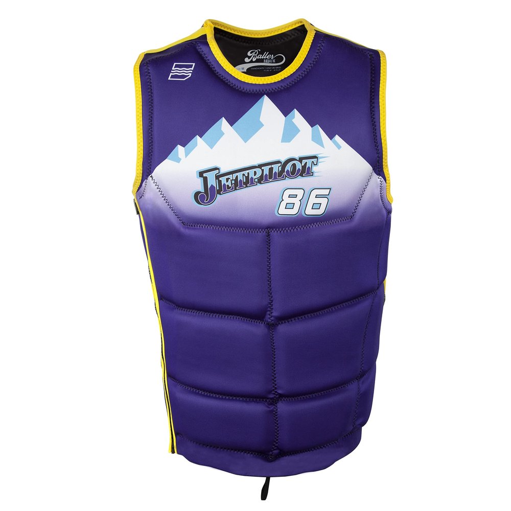 Jetpilot Bonifay Baller Neoprene Reversible Neoprene Comp Vest (PUR/UT, XX-Large)