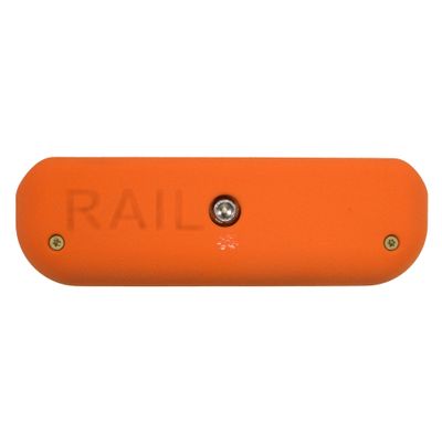 Atomik Climbing Holds Educational Rail in Orange