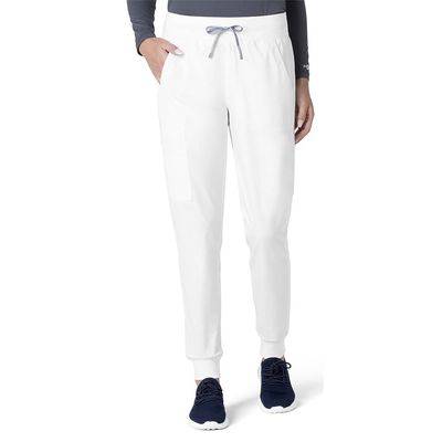 Carhartt Force Essentials Women's Modern Fit Jogger Scrub Pant - White, S Petite