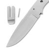 EZSMITH Full Tang Hunting Knife Kit - DIY Fixed Blade Knife Making Series - (Blade Blank, SS Guard & Pinstock Only) - (No Handles) - (USA Design) - (Gift Boxed) - (by KnifeKits) view 2