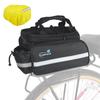 Lumintrail Bike Rack Bag, Expandable Rear Trunk Bicycle Carrier Commuter Pannier Handbag with a Waterproof Rain Cover 13L view 1