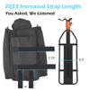 Lumintrail Bike Rack Bag, Expandable Rear Trunk Bicycle Carrier Commuter Pannier Handbag with a Waterproof Rain Cover 13L view 2