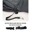 SBU 600 Denier Full Fit Snowmobile Travel and Storage Cover Compatible for The 2010-2011 Ski Doo Bombardier Model Summit X 800R 154 Snowmachine Sled. view 4