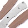EZSMITH Full Tang Hunting Knife Kit - DIY Fixed Blade Knife Making Series - (Blade Blank, SS Guard & Pinstock w/Pre-machined Walnut Handle Blanks) - (USA Design) - (Gift Boxed) - (by KnifeKits) view 3