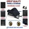 SBU 300D Snowmobile Travel and Storage Cover Compatible for 1995-1995 Yamaha Enticer II LT Sleds. Slush and Mud Protection view 3