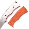 EZSMITH Full Tang Hunting Knife Kit - DIY Fixed Blade Knife Making Series - (Blade Blank, SS Guard & Pinstock w/Pre-machined Padauk Handle Blanks) - (USA Design) - (Gift Boxed) - (by KnifeKits) view 2