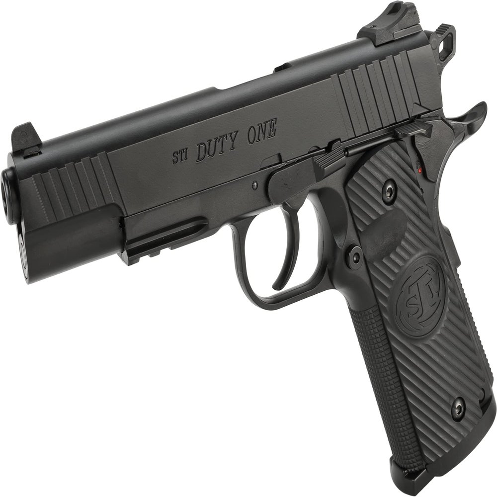 Evike Airguns - ASG STI Duty One Non-Blowback Co2 4.5mm Air Gun BB Pistol - Black